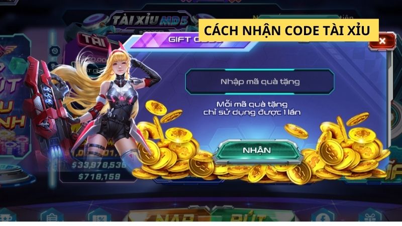 nhận mã code tài xỉu