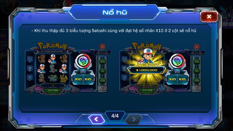 Nổ hũ Pokermon May79