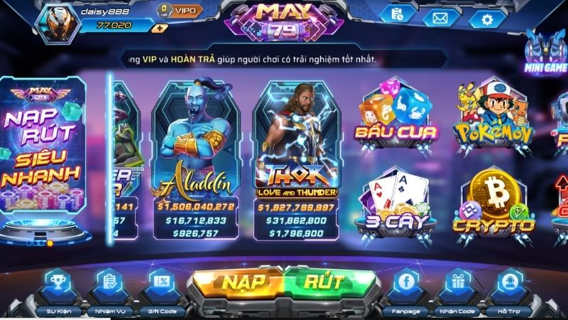 slotgame Thor tại May79 